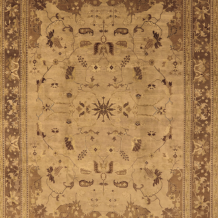 Oriental Brown Traditional Rug, urb1072brn
