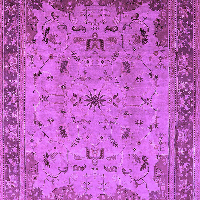 Oriental Purple Traditional Rug, urb1072pur