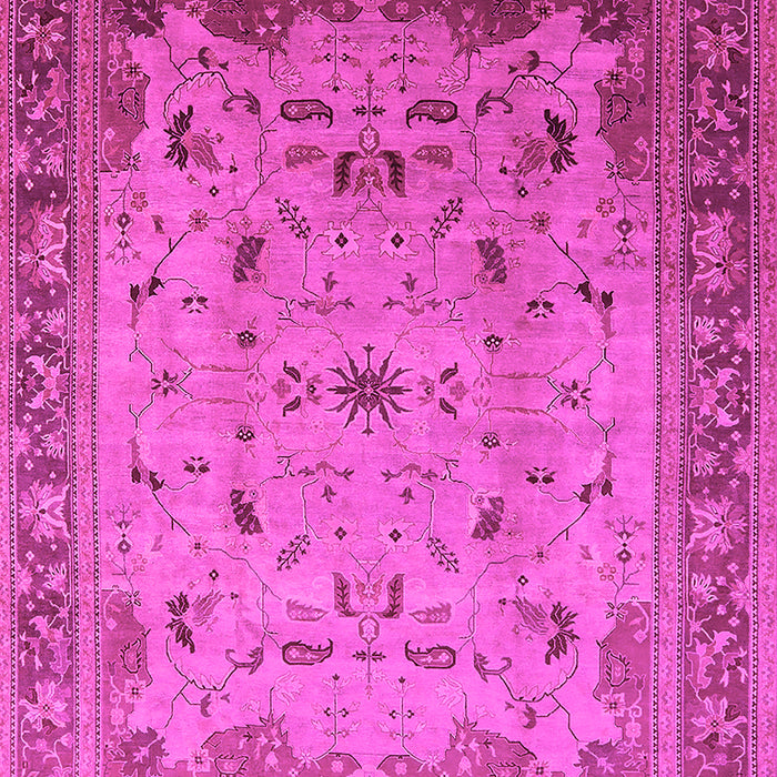 Oriental Pink Traditional Rug, urb1072pnk