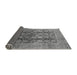 Sideview of Oriental Gray Traditional Rug, urb1073gry