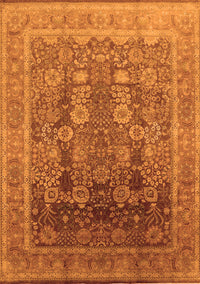 Oriental Orange Traditional Rug, urb1074org