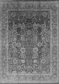 Oriental Gray Traditional Rug, urb1074gry