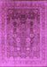 Oriental Purple Traditional Rug, urb1074pur