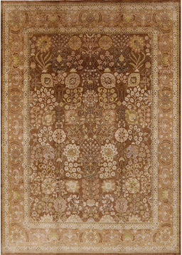 Machine Washable Industrial Modern Mahogany Brown Rug, wshurb1074