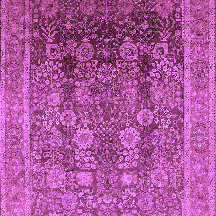 Machine Washable Oriental Purple Traditional Area Rugs, wshurb1074pur