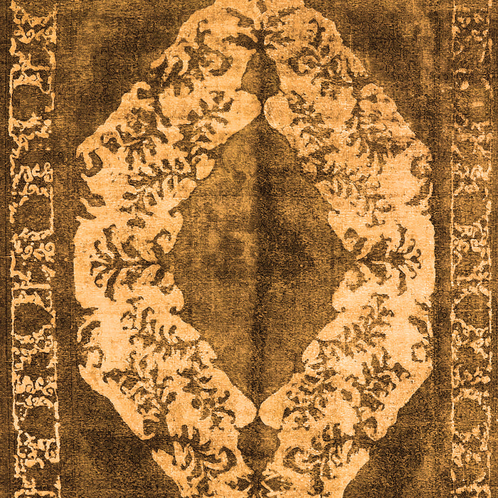 Oriental Orange Industrial Rug, urb1075org