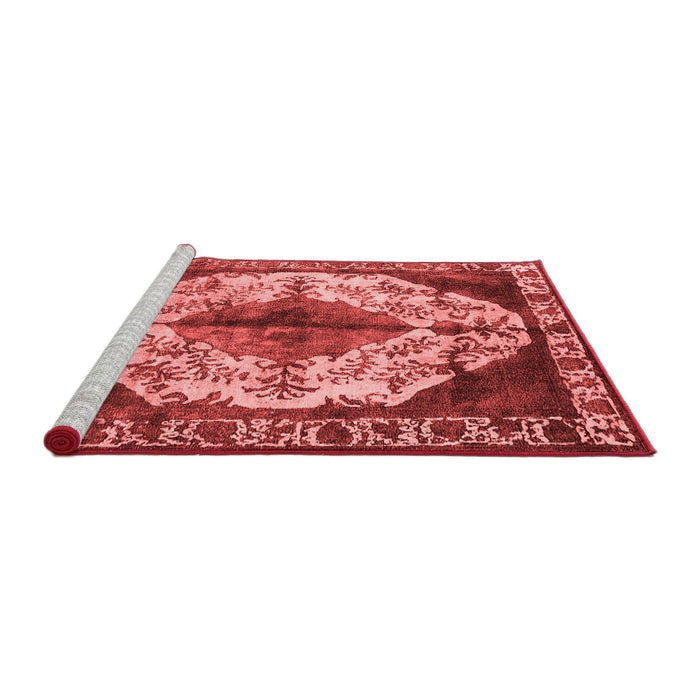 Industrial Red Washable Rugs