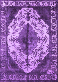 Oriental Purple Industrial Rug, urb1075pur