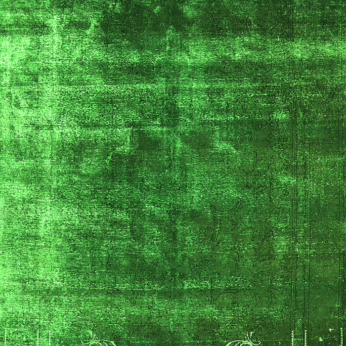 Oriental Green Industrial Rug, urb1077grn