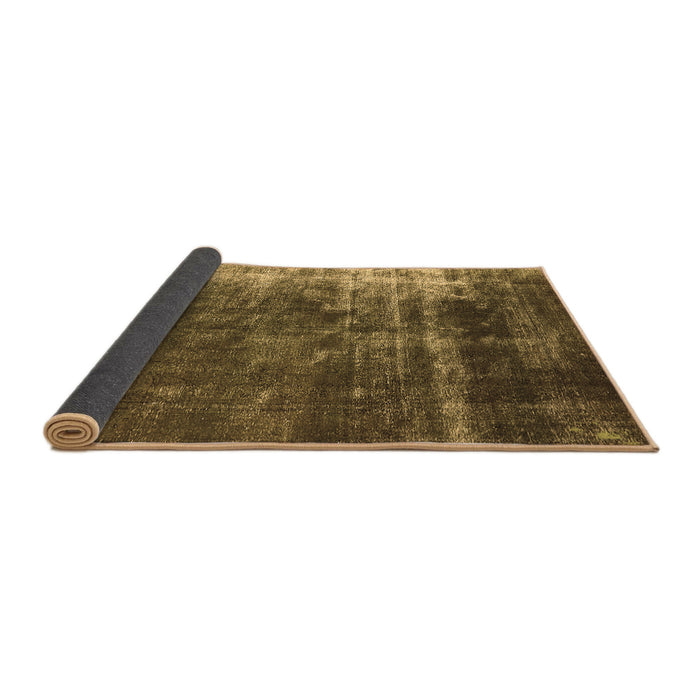 Sideview of Oriental Brown Industrial Rug, urb1077brn