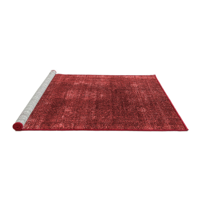 Industrial Red Washable Rugs