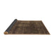 Sideview of Oriental Brown Industrial Rug, urb1078brn