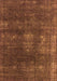 Oriental Orange Industrial Rug, urb1078org