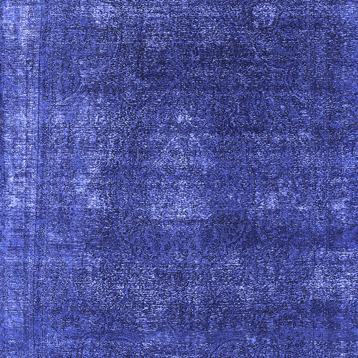 Oriental Blue Industrial Rug, urb1078blu