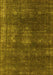 Oriental Yellow Industrial Rug, urb1078yw