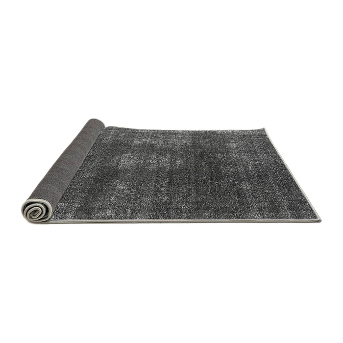 Sideview of Oriental Gray Industrial Rug, urb1078gry