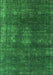 Oriental Green Industrial Rug, urb1078grn