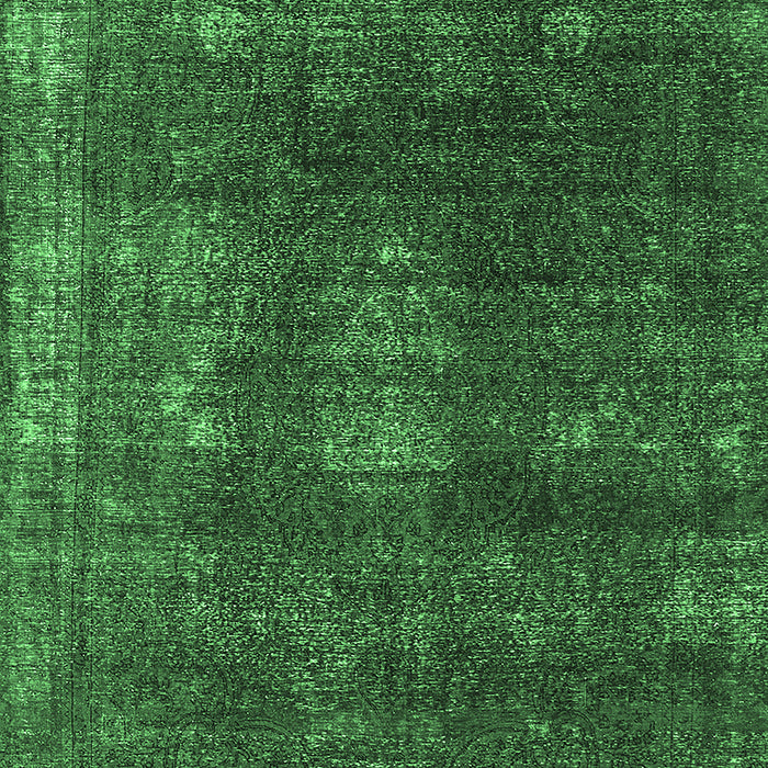 Oriental Emerald Green Industrial Rug, urb1078emgrn