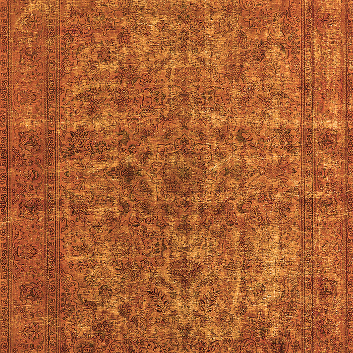 Machine Washable Oriental Orange Industrial Area Rugs, wshurb1079org