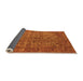 Sideview of Oriental Orange Industrial Rug, urb1079org