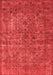 Oriental Red Industrial Area Rugs