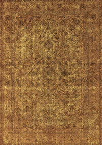 Oriental Brown Industrial Rug, urb1079brn