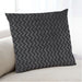 Lifestyle Image of Mid-Century Modern Urban Square Black Throw Pillow, 18 inch by 18 inch, pwurb107