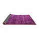 Sideview of Oriental Pink Industrial Rug, urb1080pnk