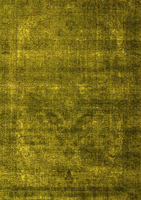 Oriental Yellow Industrial Rug, urb1080yw