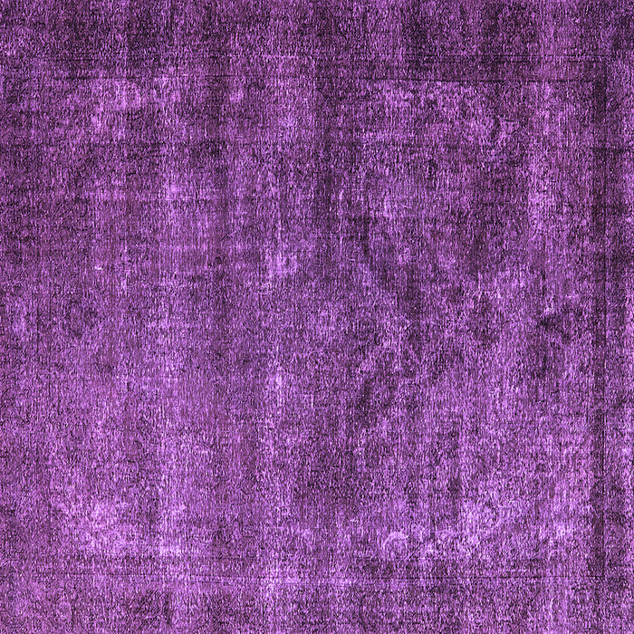 Square Oriental Purple Industrial Rug, urb1080pur