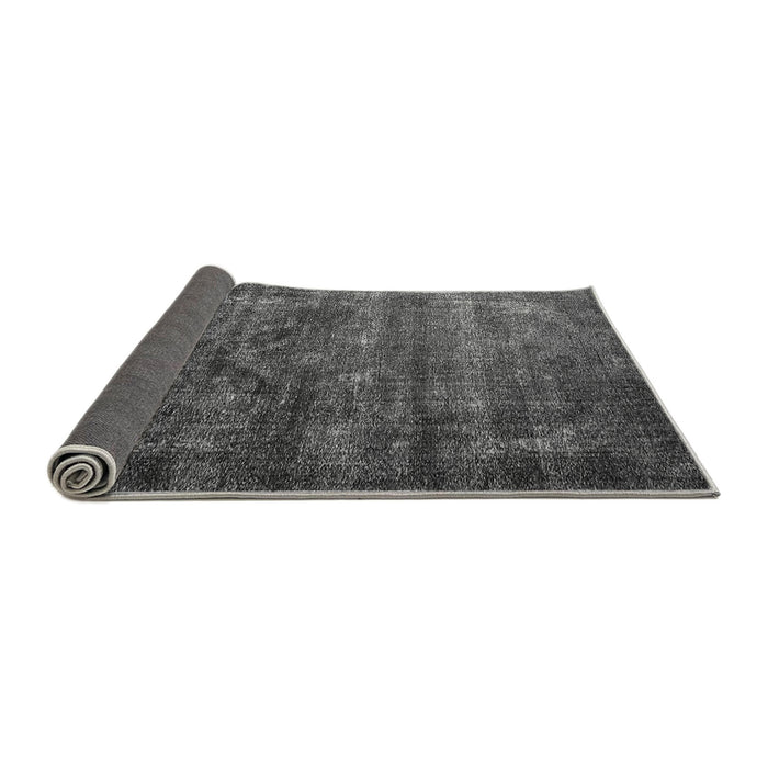 Sideview of Oriental Gray Industrial Rug, urb1080gry