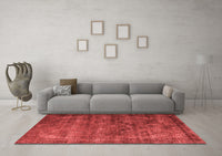 Machine Washable Oriental Red Industrial Rug, wshurb1080red