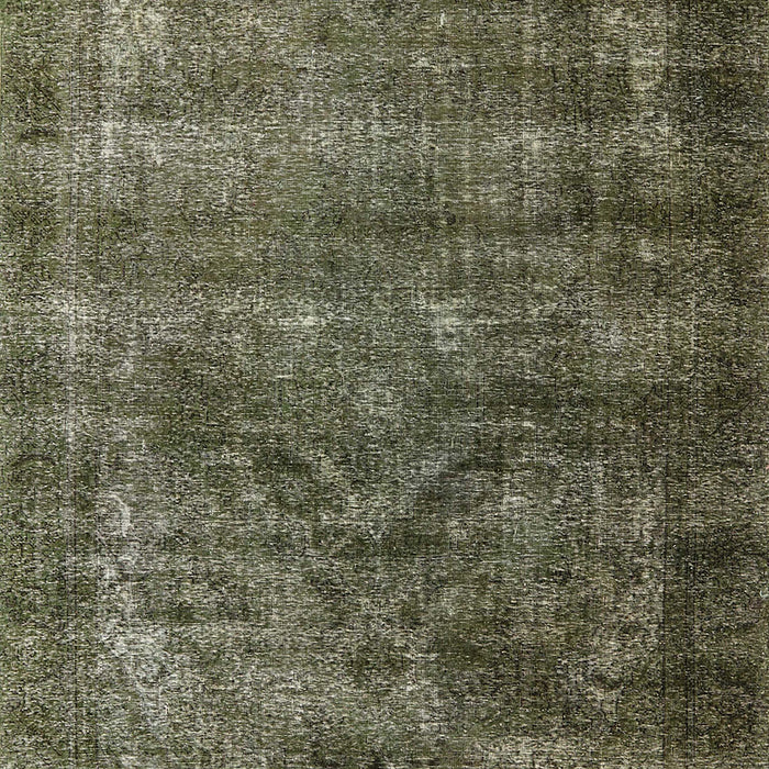 Machine Washable Industrial Modern Khaki Green Rug, wshurb1080