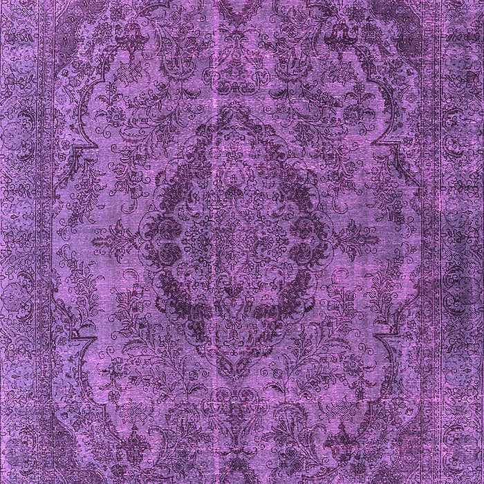Machine Washable Oriental Pink Industrial Rug, wshurb1081pnk