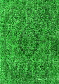 Oriental Green Industrial Rug, urb1081grn