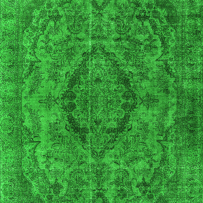 Oriental Green Industrial Rug, urb1081grn