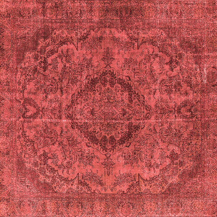Machine Washable Oriental Red Industrial Rug, wshurb1081red