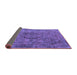 Sideview of Oriental Purple Industrial Rug, urb1081pur