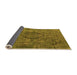 Sideview of Oriental Orange Industrial Rug, urb1081org