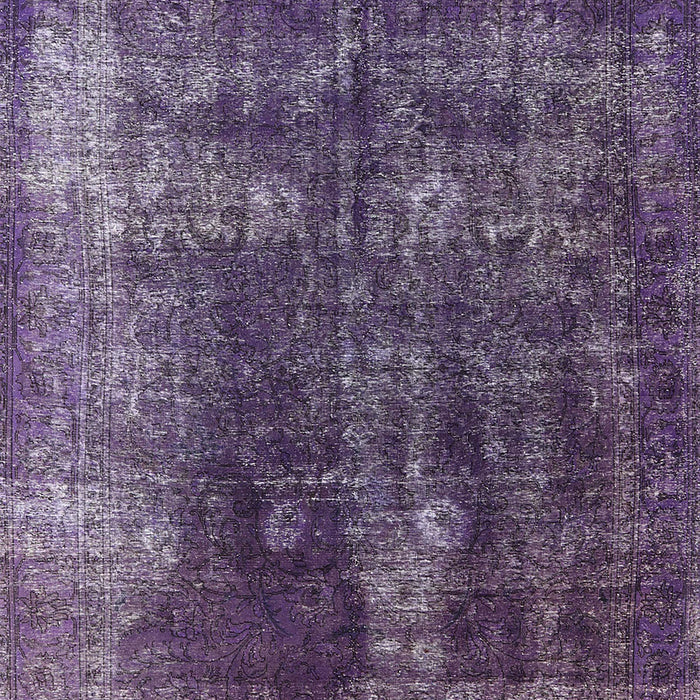 Mid-Century Modern Purple Persian Rug, urb1082