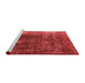 Bohemian Red Washable Rugs