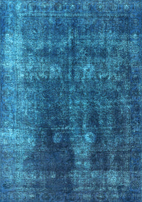 Persian Light Blue Bohemian Rug, urb1082lblu