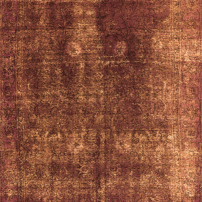 Persian Orange Bohemian Rug, urb1082org