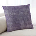 Lifestyle Image of Mid-Century Modern Urban Square Purple Throw Pillow, 18 inch by 18 inch, pwurb1082