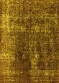 Persian Yellow Bohemian Rug, urb1082yw