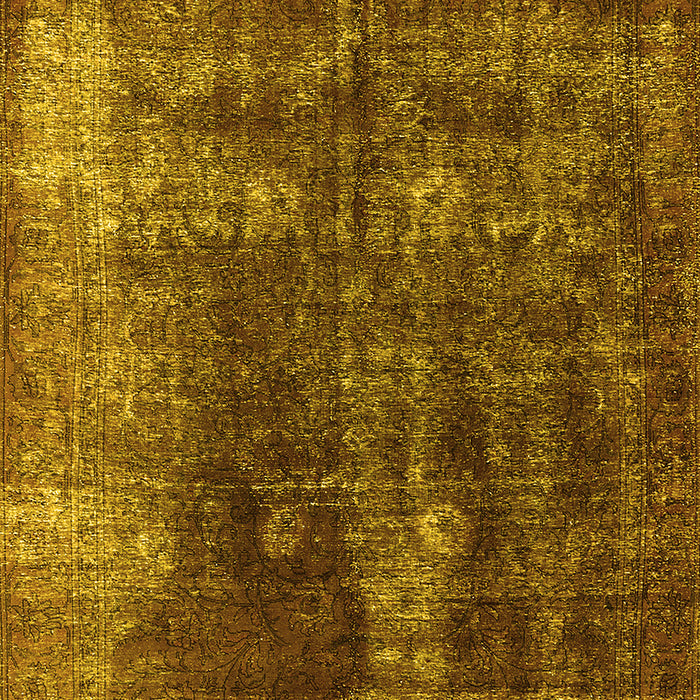 Persian Yellow Bohemian Rug, urb1082yw