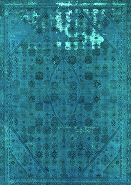 Persian Turquoise Bohemian Rug, urb1083turq