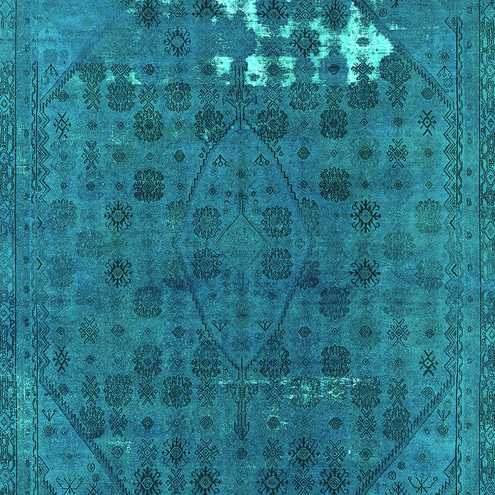 Persian Turquoise Bohemian Rug, urb1083turq