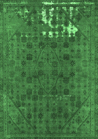 Persian Emerald Green Bohemian Rug, urb1083emgrn