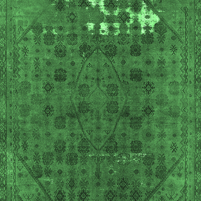 Persian Emerald Green Bohemian Rug, urb1083emgrn